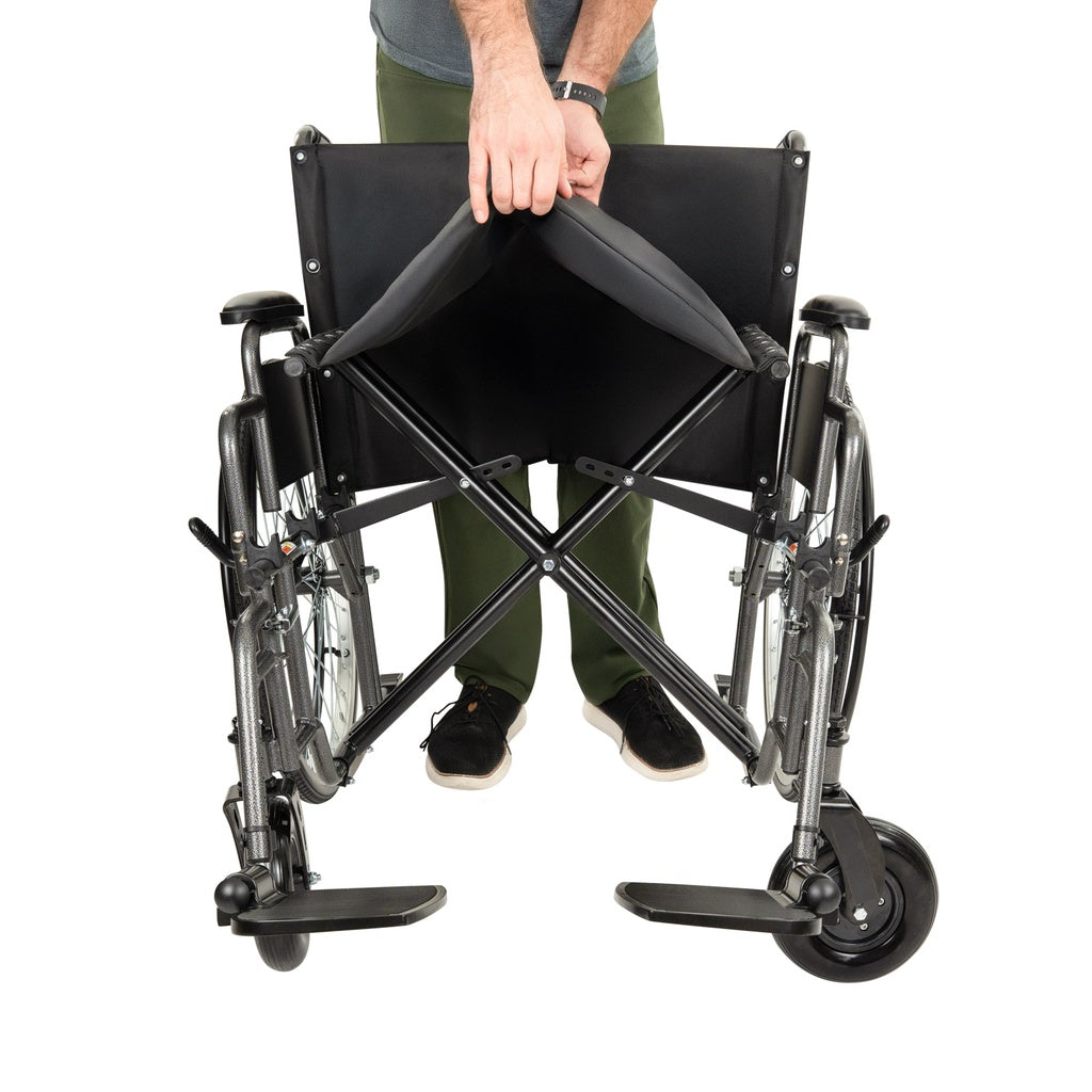 Bariatric Wheelchair (26"-28"-30", 600lbs)