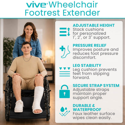 Wheelchair Footrest Extender