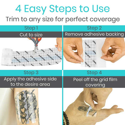 Transparent Adhesive Bandages Vive Care