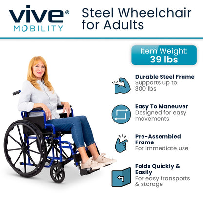 Core Wheelchair (16"-18"-20", 300 lbs)