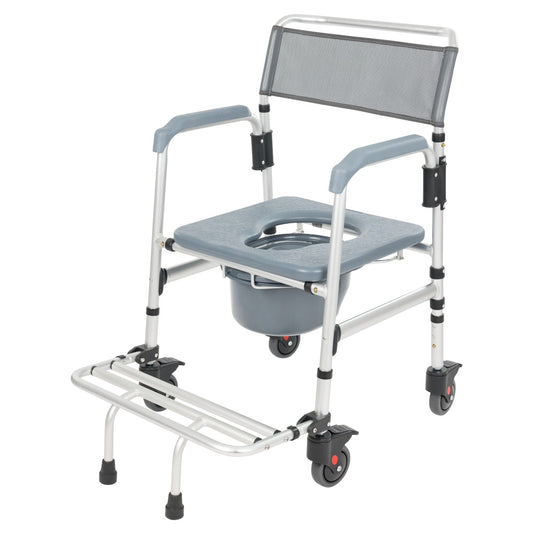 Core Shower Commode Transport Wheelchair (17", 275 lbs)