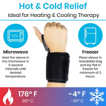 Hot and Cold Wrist Wraps