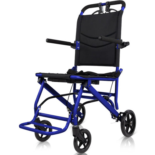 Lightweight Transport Wheelchair (18", 300lbs)