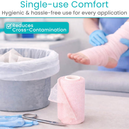 Unna Boot Bandage with Zinc Oxide and Calamine