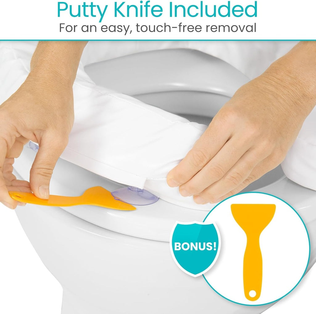 Cushioned Toilet Seat Riser 2'' Soft