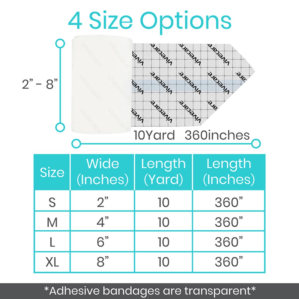 Transparent Adhesive Bandages Vive Care