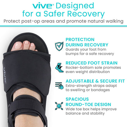 Post Op Shoe Round Toe