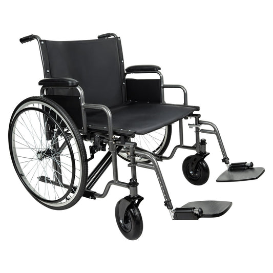 Bariatric Wheelchair (26"-28"-30", 600lbs)