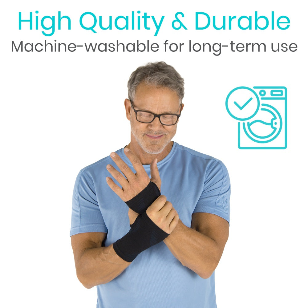 Wrist Compression Sleeve Black