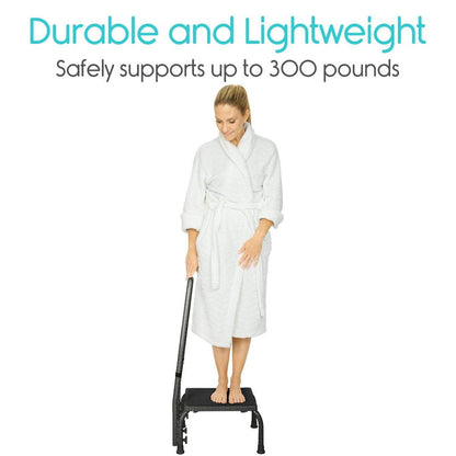 Step Stool with Handrail