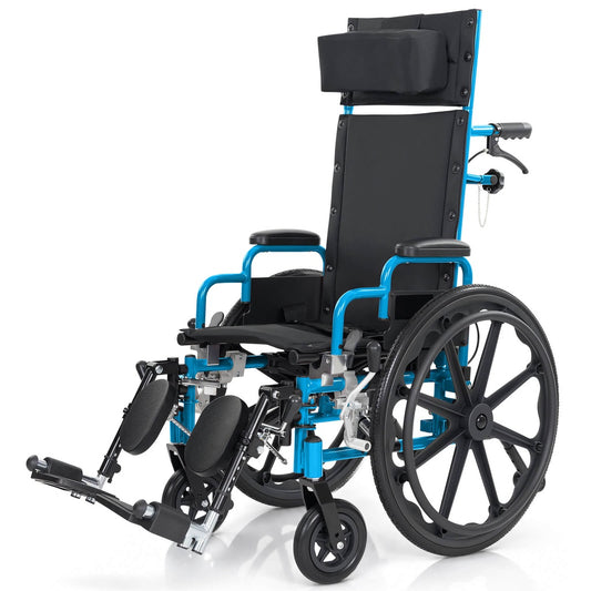 Reclining Pediatric Wheelchair (14", 150 lbs)