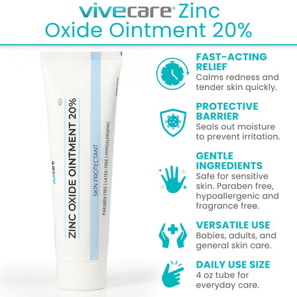 Zinc Oxide Ointment 20 Vive Care
