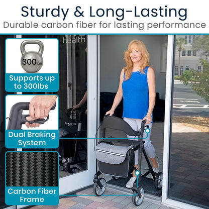 Core Carbon Fiber Rollator 2.0