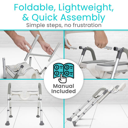 EasyRinse Shower Chair