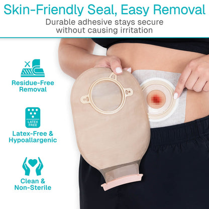 Ostomy Bags Two Piece - Box of 10 Bags