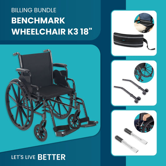 Billing Bundle Benchmark Wheelchair K3 18"