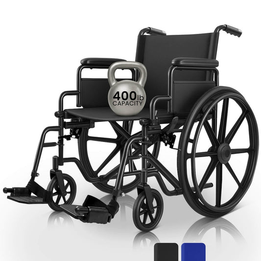 Heavy Duty Wheelchair (20", 400 lbs)