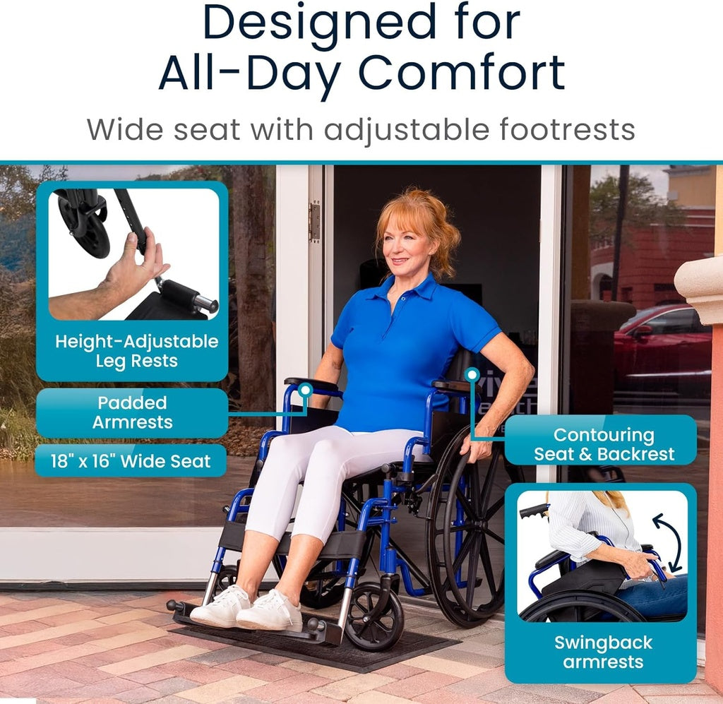 Core Wheelchair (16"-18"-20", 300 lbs)