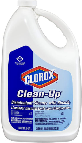 Clorox Clean-Up Disinfecting Cleaner W/Bleach Refills, 128 oz Spray