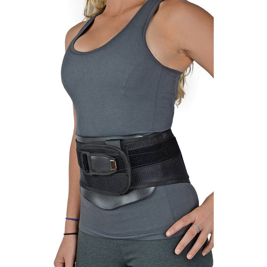 TRI-MOD BRACE WITH LOW PROFILE CHAIRBACK BLACK XLARGE 40"-45"