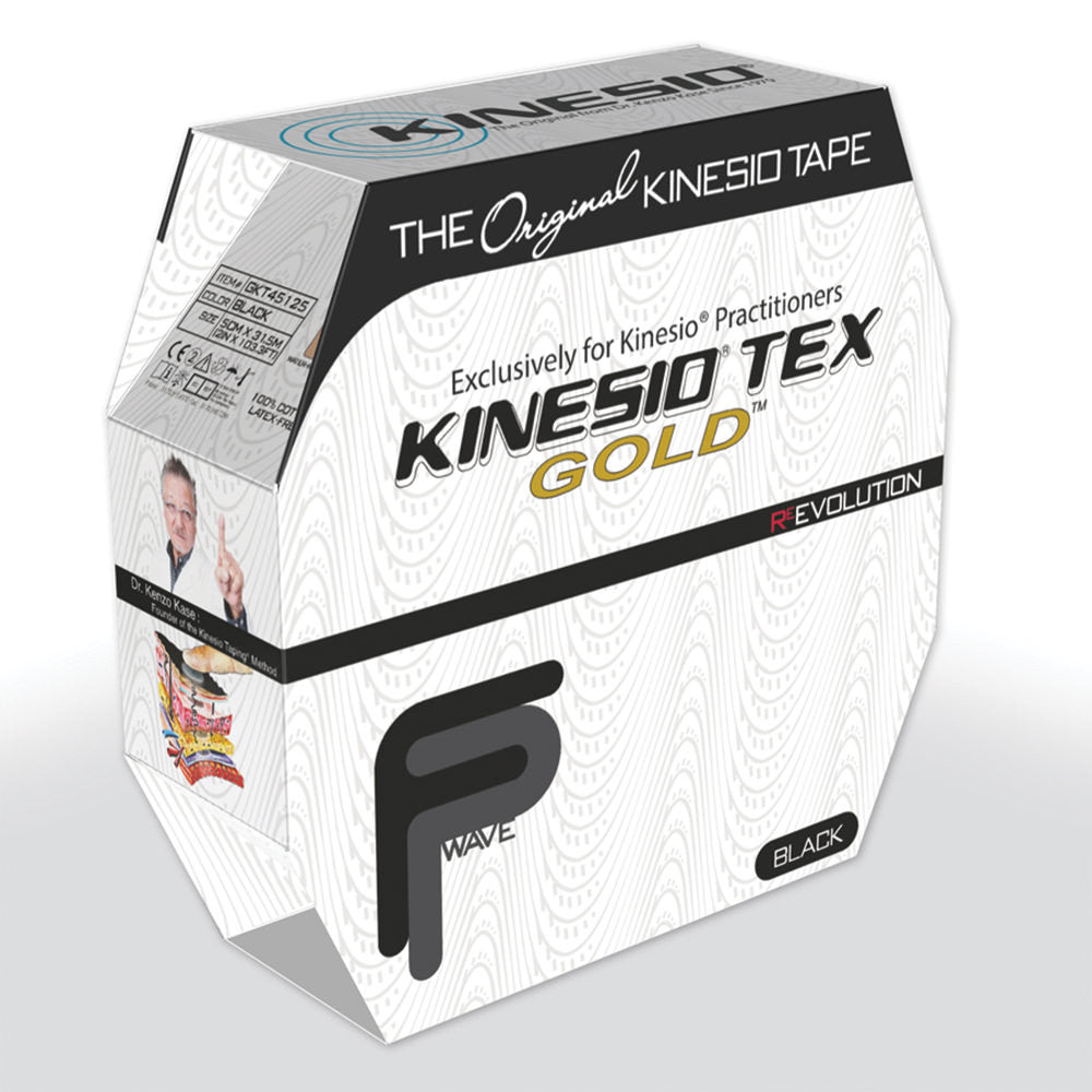 KINESIO TEX GOLD FP BULK 2" X 103.3' BLACK