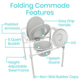 Folding Commode